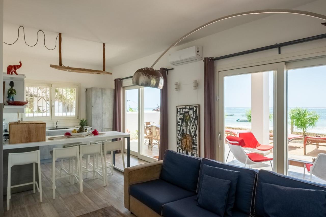 Ocean Blue Apartment With Panoramic Pool Zanzibarhouses Kiwengwa  Buitenkant foto