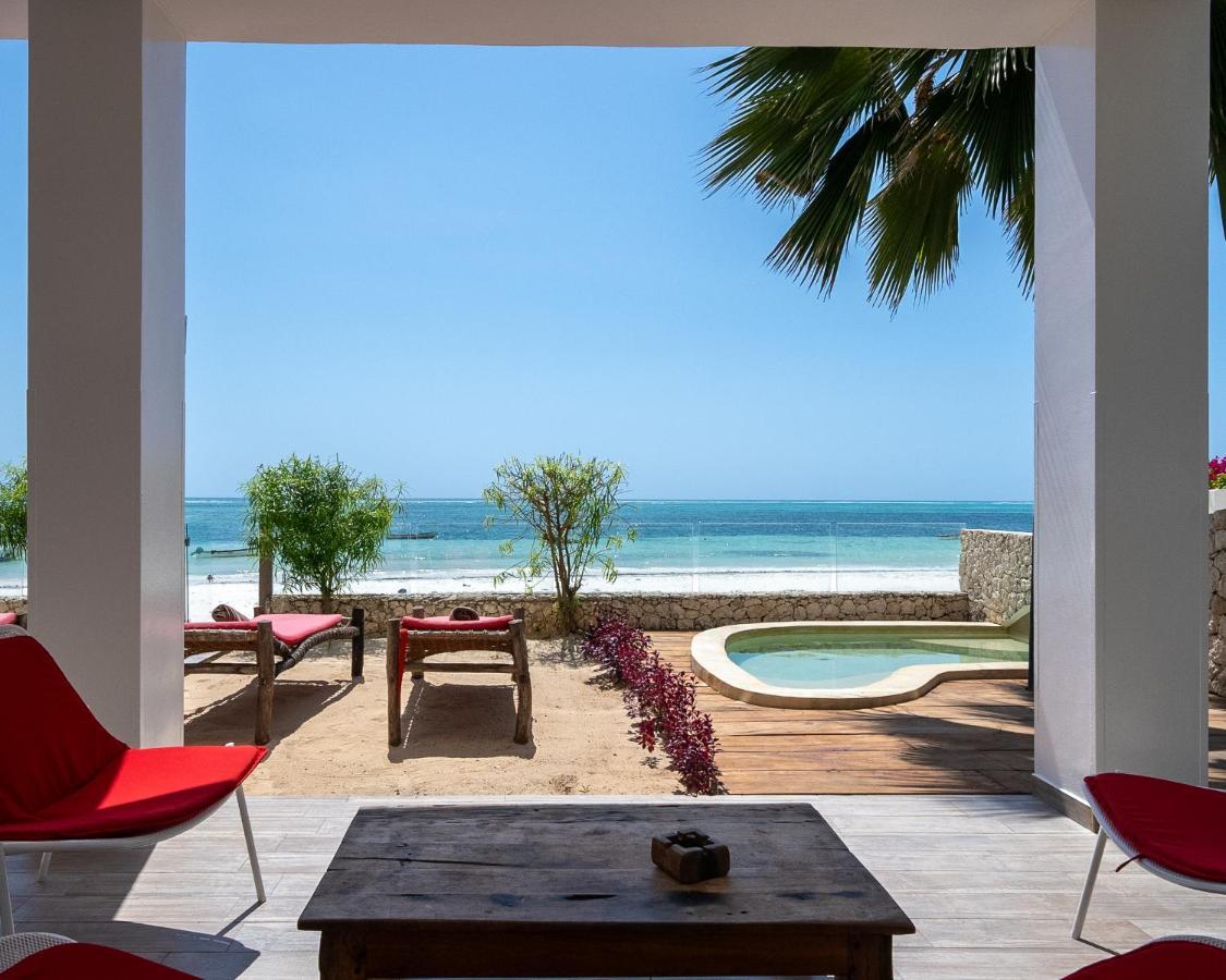 Ocean Blue Apartment With Panoramic Pool Zanzibarhouses Kiwengwa  Buitenkant foto