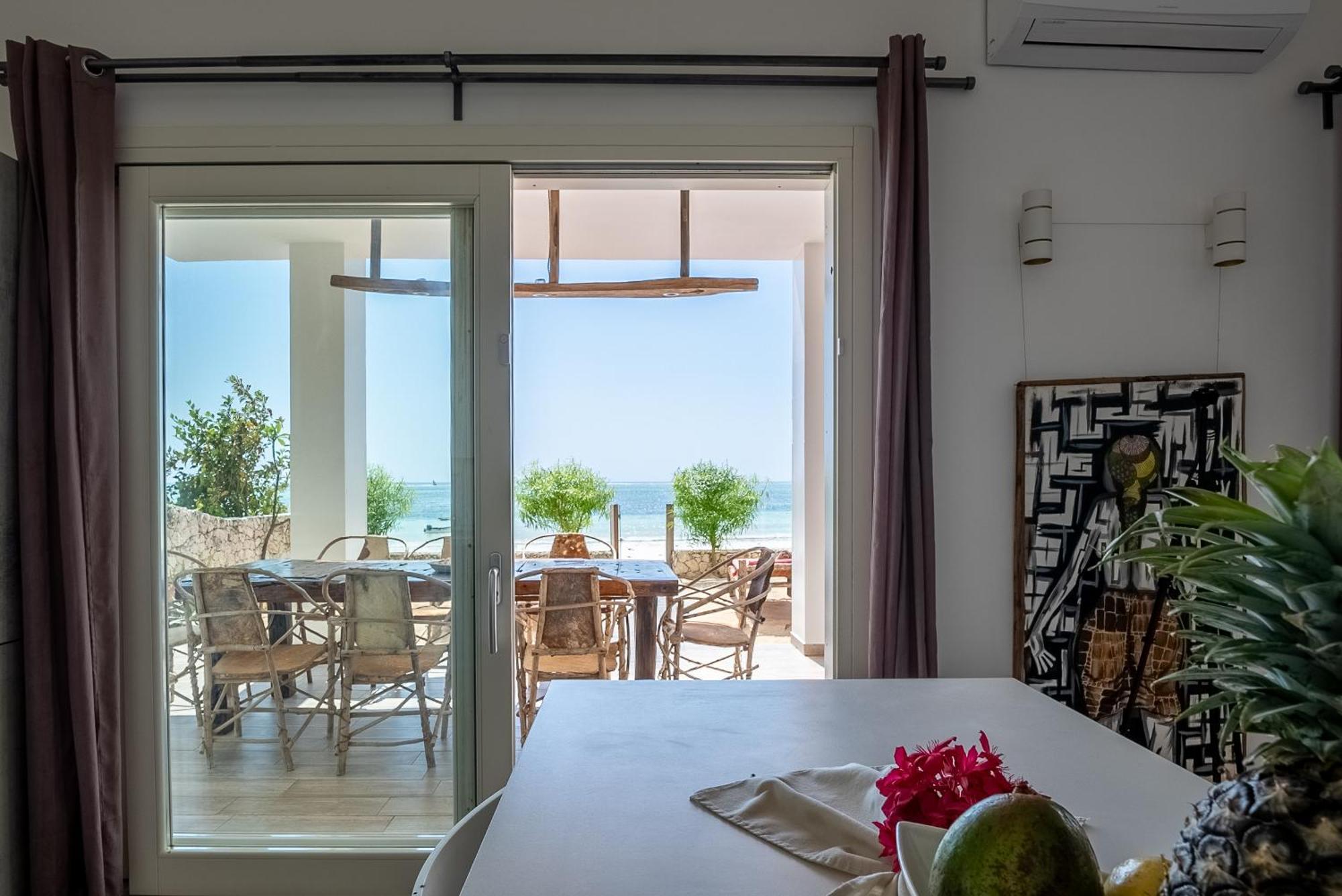 Ocean Blue Apartment With Panoramic Pool Zanzibarhouses Kiwengwa  Buitenkant foto